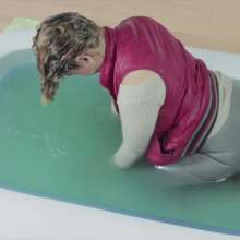 lovingmessy4you: Haily Dunket for a Wetlook in the Mini Pool