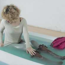 lovingmessy4you: Haily Dunket for a Wetlook in the Mini Pool