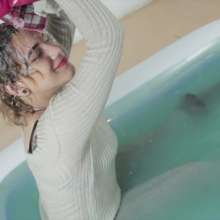 lovingmessy4you: Haily Dunket for a Wetlook in the Mini Pool
