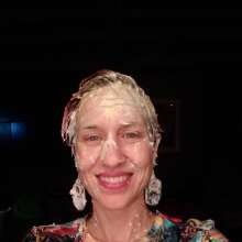 CreamMeAgain: I was pied in public by msdoubleplay!