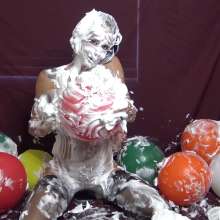 Jayce: I Pie You!  POV Pieing with Balloon Fun, Flirty Foam Play!