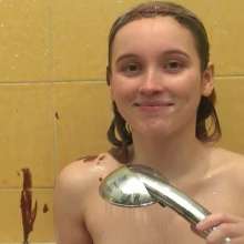 Big_Tits_Gunge: Lauren's Milk, Lemonade and Pudding Gunging