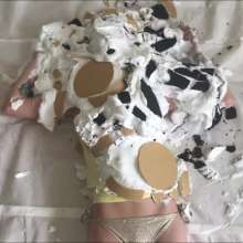 Kaydens: Laying Down Buried By Tons of Pies