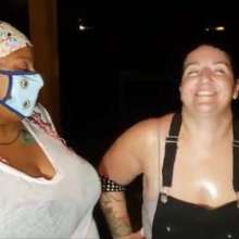 curiousvixen84: Marlaina's First 2 Girl Video