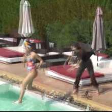 mad_mick_at: Romanian tv: Ladies clothed in pool (2 nice non-yt-scenes)