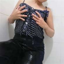 MadelineOasis: Lolita's Playful Shower in Jeans, Braless Top