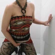 MadelineOasis: Lolita's Wet Dress and Boots Shower Orgasm