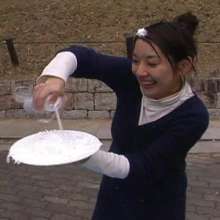 Alumi: Mai vs Maria!  Japan vs Australia!  Big shaving cream pies!  Big audience!