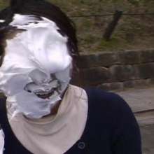Alumi: Mai vs Maria!  Japan vs Australia!  Big shaving cream pies!  Big audience!