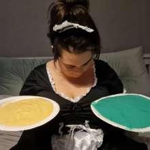 Cate Splat: Custard or Thick Green Slime