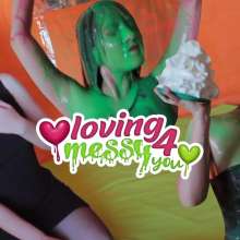 lovingmessy4you: Slime and Pie in the Face Black Dress and Pantyhose