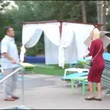 mad_mick_at: Romanian tv: Ladies clothed in pool (2 nice non-yt-scenes)