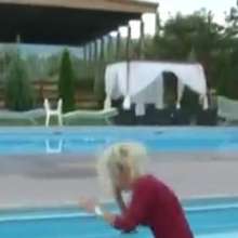 mad_mick_at: Romanian tv: Ladies clothed in pool (2 nice non-yt-scenes)