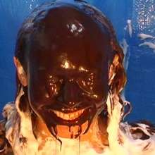 Alumi: Linda and Luce + shaving cream pies, honey, and chocolate + bare feet