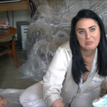 123gunge: Subs in white satin