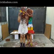 SlapstickBabes: New Pie Video's Up