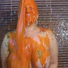 Big_Tits_Gunge: Vicky Plastered In The New Gunge Tank!