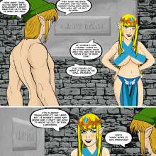 rtgdes1gner: Legend of Zelda comic and a preview.