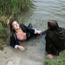 wet.look.me: New Update Group girls in Lake, Leggings and Pool Girl Enjoy!| Wetlook.biz