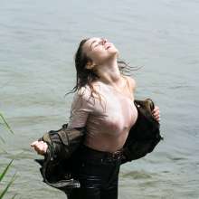 wet.look.me: New Update Group girls in Lake, Leggings and Pool Girl Enjoy!| Wetlook.biz