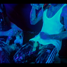 soakedguy: Black Light Part 2 ( Fully Soaked Play with Sneakers )