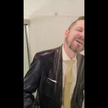 zave66: Blue Suit Shower