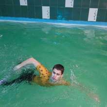 Wet Live Team: Danio Had Fun in the Sauna, Poured Himself in the Pool!