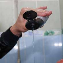 Wet Live Team: Danio in the Shower with Shampoo, Pool Fun Fully-dressed