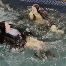 WetPlace: Fabulous Tina And Shiny Dasha Two Girls Playing In The Pool