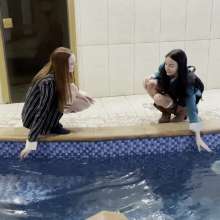 WetPlace: Fabulous Tina And Shiny Dasha Two Girls Playing In The Pool