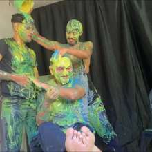 RevSlymsford: Rafa and Edinson Have Fun Sliming + Tickling Older Man Mark