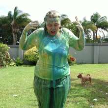 Darkabyss445: Getting Slimed for My Birthday