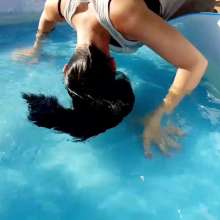 Thefetishgirl: Head Water Dunk
