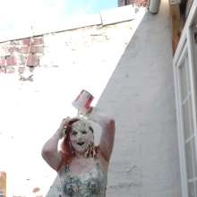 TheGungeZone: Kara's Messy Yogurt and Pie Fun