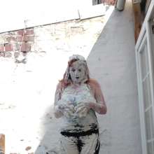 TheGungeZone: Kara's Messy Yogurt and Pie Fun