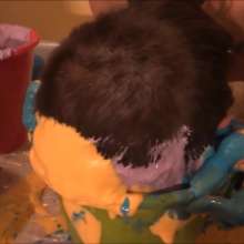 RevSlymsford: Kaydens Head Dunking Fun and A Pool Of Shaving Cream