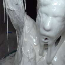 Jayce: One kitty Falls in, ONe kitty taunts-gunged-both stuck in Fluff!