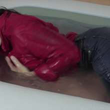 lovingmessy4you: Loly Wetting in the Mini Pool
