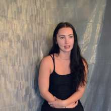 FunFilled Photography: Mallory's Pie and Slime Trivia Challenge in a Dress!