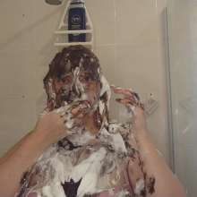 Darkabyss445: Messy Chocolate Cream Pies in the Shower