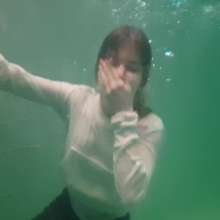 Wet Live Team: Nastya Dives in a Large Pool without a Bra!  ASMR Sound