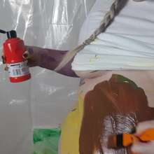 Goddesstorirose: Painting Presents and Making a Mess!