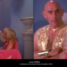 Gater: Identification of messy scenes from Lucy (2003)