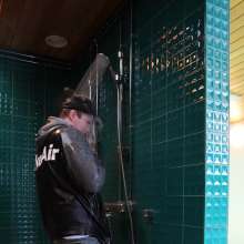 vstyle83: Pool Time in Nike Tech Sweatpants and Nike Air Hoodie