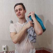 Wet Live Team: Ruslan Was Washing His Hair | Asmr Sounds of Water!