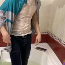 Wet Live Team: Ruslan Was Washing His Hair | Asmr Sounds of Water!