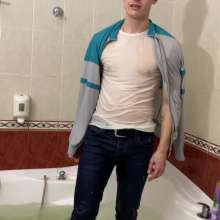 Wet Live Team: Ruslan Was Washing His Hair | Asmr Sounds of Water!