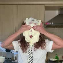 MESSYDORA: School Girl Gets Lots of Pies