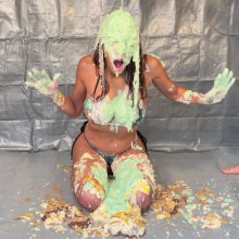Slimed Models: Eidan Gets The Slimed Models Nasty Pies and Slime