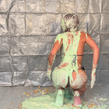 Slimed Models: Eidan Gets The Slimed Models Nasty Pies and Slime